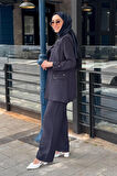 Moodbasic Pantolonlu Takım MB24.688 Lacivert