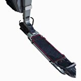 Hifree G1 Uyumlu Paspas (Koruyucu) Elektrikli Scooter Aksesuar (Seçenekli) Kırmızı Kenar Gri Kurt Nakış Arma