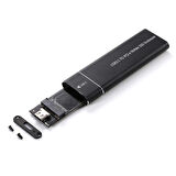 Usb 3.1 type c to PCI-e m.2 NVME SSD harici taşınabilir kutu