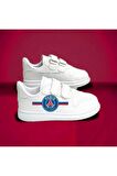 PSG Paris Saint Germain baskılı sneaker çocuk spor ayakkabı