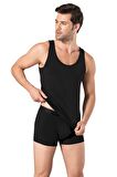 Pierre Cardin Erkek Siyah Stretch Atlet Boxer Takım 3 Adet