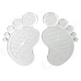 caselka® Ayakkabı İçi Ayak Kaydırmaz Dolgulu Rahat Silikon Pedi Tabanlığı