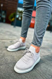 Ch307 Rt Tricot Erkek Ayakkabı Gri Erkek Spor Ayakkabı