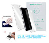 Samsung Galaxy A32 5G NANO Ön Ekran + Full Arka Kaplama SET Esnek ULTRA İnce - SANDEX - EPU HD