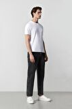 Slim Cropped Fit Dar Kalıp Normal Bel Dar Paça Jean Pantolon