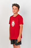 Galatasaray Orijinal 5 Yıldız Kırmızı Çocuk T-Shirt