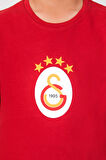 Galatasaray Orijinal 5 Yıldız Kırmızı Çocuk T-Shirt