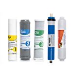 Sulook Su Arıtma Cihazı Açık Kasa Çift Karbonlu 5'li Filtre Seti Vontron Membranlı