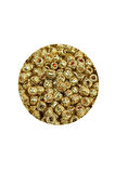Dökme Cam Kum Boncuk (8/0) 3 mm - 20 Gram - Altın Rengi - BNC144