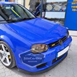 Vw Golf 4 1997-2003 Uyumlu Üniversal Astra H lip Esnek Ön Lip 2 Parça Tampon Altı Dil Karlık Ön Ek