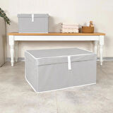 9'lu Set Kutu Hurç Farklı Boylarda Gardırop Baza Altı Düzenleyici Yorgan Yastık Saklama Kutusu