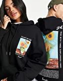 Vincent Van Gogh Baskı Oversize Sweatshirt