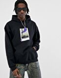 Reclaimed Vintage Baskı Oversize Sweatshirt