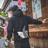 Art Work Baskı Oversize Sweatshirt