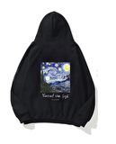 Van Gogh Vincent Baskı Oversize Sweatshirt