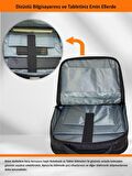 NPO TRV02 Travela Geneşleyeblir Notebook ve Seyahat Sırt Çantası 17" - Siyah

