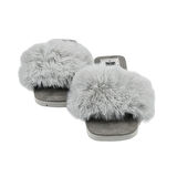 SİA ÇANTA EVA TABAN HALI TERLİĞİ KÜRKLÜ SÜSLÜ SADE VE GÖSTERİŞLİ KADIN TERLİK