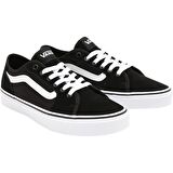 VANS Ayakkabı VN0A3WKZ5LM1 MN Filmore Decon (Suede/Canvas) blk/white Leather