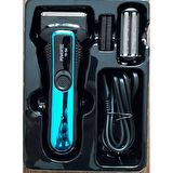 Powertec TR-150 2 Başlıklı Şarjlı Kuru Sakal Kesme Makinesi 