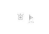 VitrA Suit A4283974 Ankastre 3 Yollu Yönlendirici, Soft Altın