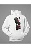 Spider-Man Baskılı Unisex Oversize Marvel Hoodie