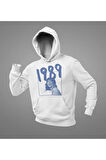 Tasarım 1989 Taylor Swift Baskılı Unisex Oversize Hoodie