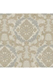 Damask Pattern Wallpaper - Duvar Kağıdı, Krem - Ephes 6802-1, 10,60 M²