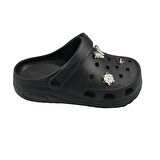 SİA ÇANTA TAŞLI SÜSLÜ KELEBEKLİ HAFİF RAHAT SANDALET CROCS TERLİK