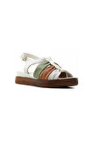 VENÜS KADIN HAKİKİ DERİ ORTOPEDİK TABAN COMFORT CASUAL GÜNLÜK SANDALET (36-40)  23Y 2216412Y Z