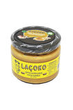 LAÇOKO 550 Gram Şekersiz, Katkısız, Glutensiz, Vegan, Doğal Çifte Kavrulmuş Yer Fıstığı Ezmesi