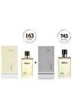 163 + 743 Kadın / Erkek Parfüm Edp 50 ml Floral / Woody - Mnms50163743