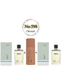  598 +598 Unisex Parfüm Edp 50 ml + No: 598 Unisex Deodorant 150 ml  - Mnms598deo2