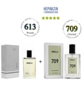 613 + 709 Erkek  Parfüm Edp Fresh / Oriental- Mnms613709