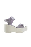 VENÜS KADIN HAKİKİ DERİ  DOLGU TOPUKLU COMFORT GÜNLÜK SANDALET (36-40)  24Y 2313101Y Z
