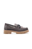 MAMMAMİA Mammamia Kadın Hakiki Deri Loafer Günlük Ayakkabı (36-40) 24k D24ka-3175 Z