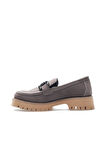 MAMMAMİA Mammamia Kadın Hakiki Deri Loafer Günlük Ayakkabı (36-40) 24k D24ka-3175 Z