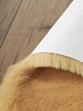 Tappeto Rex Tavşanı Dekoratif Yuvarlak Post Halı Camel (Tüy Yüksekliği 22 mm)
