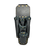 Deri CA101 Elektrikçi Teknisyen Bel Çantası Siyah