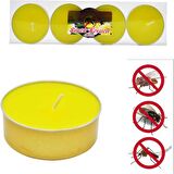 SİNEK KOVUCU MUM 8'lİ Tealight SARI
