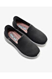 Skechers Slip-İns Go Walk Flex-Relish Kadın Bağcıksız Gri Günlük Spor Ayakkabısı