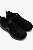 Skechers Go Walk Flex Air-Cooled Goga Mat Taban Kadın Siyah Günlük Spor Ayakkabı