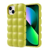 iPhone 13 Kılıf Parlak Esnek Silikon Airbag Dom Dom Kapak