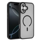 iPhone 17 Kılıf Mat Arka Yüzey Wireless Şarj Özellikli Sio Magsafe Kapak