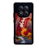 Redmi Note 15 5G Kılıf Kamera Korumalı Desenli Luxury Portrait Painting Lusi Kapak Ağaçlar