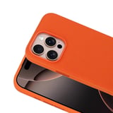iPhone 16 Pro Kılıf MagSafe Şarj Özellikli Kumaş Tasarımlı Miami Sert PC Kapak