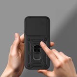 Xiaomi 17T Pro Kılıf Magnetik Standlı Kamera Korumalı Sürgülü Vega Kapak