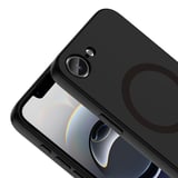 iPhone 17 Pro Max Kılıf MagSafe Şarj Özellikli Soft Mat Tasarım Aris Silikon Kapak