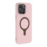 iPhone 14 Pro Max Kılıf MagSafe Şarj Özellikli Soft Mat Tasarım Aris Silikon Kapak