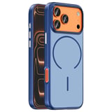iPhone 17 Pro Kılıf MagSafe Şarj Özellikli Ultra İnce Mat Soft Lora PC Kapak