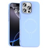 iPhone 16 Pro Max Kılıf Magsafe Şarj Özellikli Kamera Korumalı Elio Sert PC Kapak